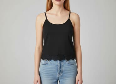 terranova spodnie z wysokim stanem: Terranova, Top damski, rozmiar XS — 7