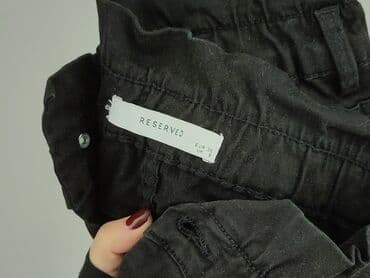 woskowane legginsy z wysokim stanem zara: Reserved, Material trousers for women, size S (EU 36) — 4