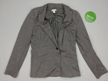 czerwona marynarka damska h m: H&M, Marynarka damska, rozmiar L — 2