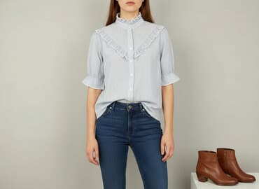 bluzki i koszule damskie lauren ralph lauren: Rosemunde, Koszula damska, rozmiar L — 7