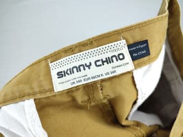 kapcie na platformie: Topman, Chinosy dla mężczyzn, rozmiar L — 4