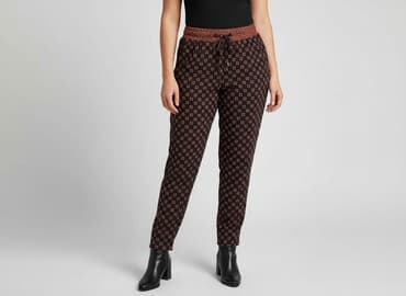 modne duże rozmiary spodnie: F&F, Spodnie materiałowe damskie, rozmiar 2XL — 1