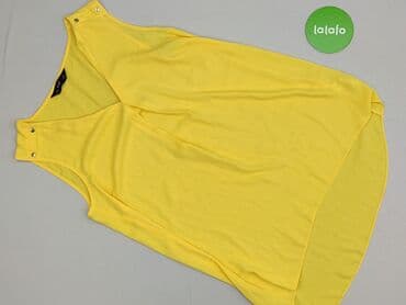 żółte bluzki z krótkim rękawem: F&F, Bluzka damska, rozmiar M — 2