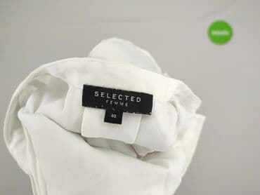 sweter piórkowy na drutach: Selected Femme, Bluzka damska, rozmiar L — 4