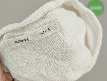 białe bluzki damskie sinsay: Sinsay, Bluzka damska, rozmiar S — 5