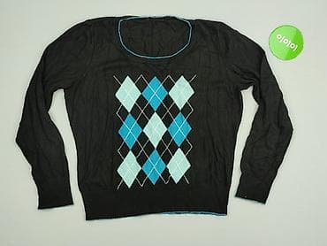 sweter w paski c: Sweter damski, rozmiar 5XL — 2