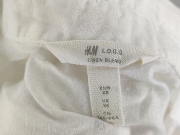 koszula lniana damska h m: H&M L.O.G.G., Koszula damska, rozmiar XS — 4