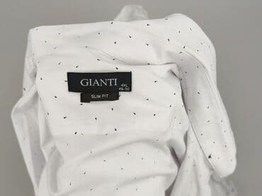 włoskie ubrania plus size: Gianni, Koszulа dla mężczyzn, rozmiar 4XL — 4