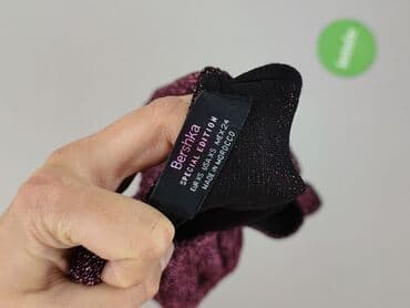 srebrne bolerko do sukienki: Bershka, Kardigan damski, rozmiar XS — 4