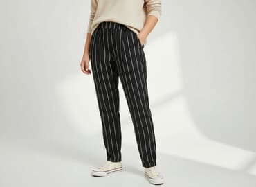 majtki damskie xl: H&M, Spodnie materiałowe damskie, rozmiar XL — 8