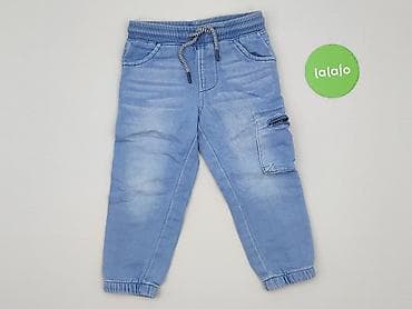 klapki profilowane: Spodnie jeansowe, Coccodrillo, 2-3 lat, 92/98, stan - Bardzo dobry — 2