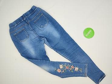 slip on na platformie: Jeansy damskie, rozmiar S — 3