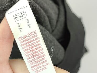 woskowane legginsy z wysokim stanem: F&F, Spodnie materiałowe damskie, rozmiar M — 4