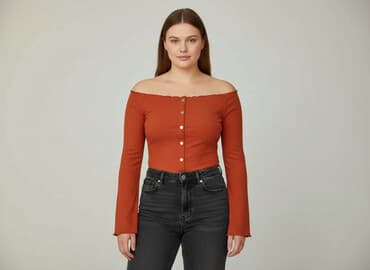 terranova spodnie z wysokim stanem: Terranova, Bluzka damska, rozmiar XL — 6