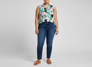 wiosenne bluzki: Black, Bluzka damska, rozmiar 3XL — 6