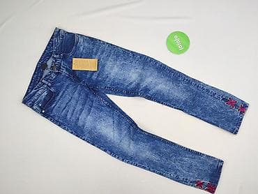 pull and bear szorty: Spodnie jeansowe, Y.F.K., 13 lat, 152/158, stan - Idealny — 2