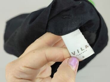 woskowane legginsy z wysokim stanem zara: Vila, Брюки жіночі, розмір S — 4