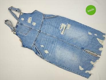 jeans old: Ogrodniczki damskie, rozmiar S — 2