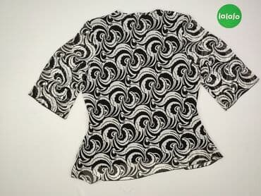 eleganckie bluzki plus size allegro: Women's blouse, size 5XL (EU 50) — 3