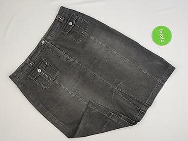 silver jeans spodnie: Spódnica damska, rozmiar 4XL — 2