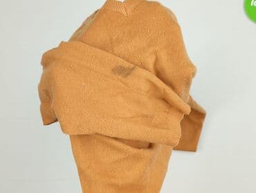 sweter z dekoltem v: Sweter damski, rozmiar One size — 5