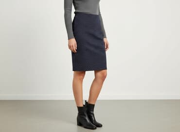 spódniczka granatowa: Spódnica damska, rozmiar S — 6