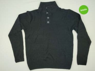 spodnie serduszka by o la la czarne: Sweter dla mężczyzn, rozmiar XL — 3