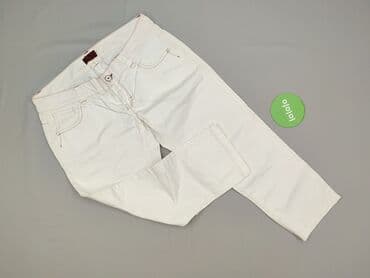białe spodnie damskie mohito: Oasis, Jeansy damskie, rozmiar M — 3