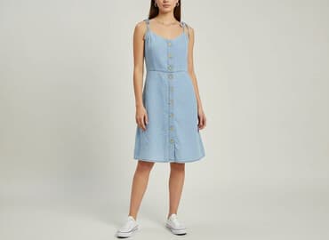 sukienki na 18 rozkloszowane: FBsister, Sukienka damska, rozmiar L — 7