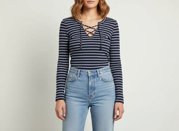 koszulki z długim rękawem damskie hollister co: Hollister, Women`s top, size M — 1