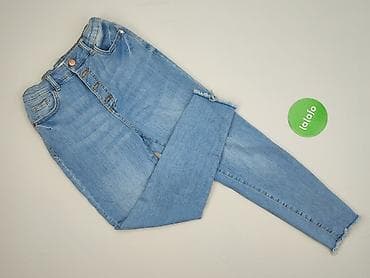 spodnice mini: Spodnie jeansowe, DenimCo, 11 lat, 146, stan - Bardzo dobry — 2