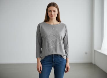 bluzka w kwiaty new yorker: Yessica, Bluzka damska, rozmiar M — 6