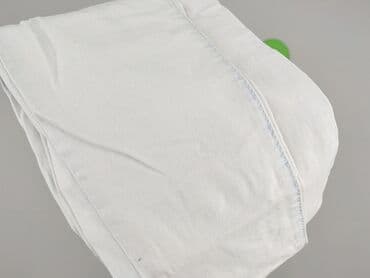 biale szerokie jeansy: Jeansy damskie, rozmiar M — 6