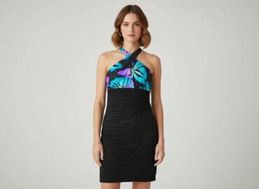 sukienki wieczorowe krótkie zalando: KIAH, Sukienka damska, rozmiar S — 6