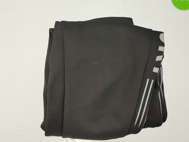 spodnie czarne blyszczace: Spodnie dresowe dla mężczyzn, M — 6