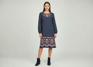 spódnice w groszki stradivarius: Sukienka damska, rozmiar S — 5