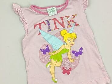 kurtka wiosenna 104 dziewczynka: Koszulka, Disney, 1.5-2 lat, 86-92 cm, stan - Bardzo dobry — 1