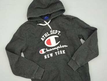 dresy plus size: Champion, Bluza z kapturem dla mężczyzn, rozmiar L — 1