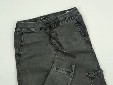 sweter w paski cropp: Cropp, Spodnie materiałowe damskie, rozmiar S — 1