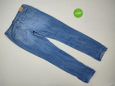 rurki jasne: Denim, Jeansy damskie, rozmiar M — 3