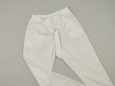 joggery bawełniane damskie: Material trousers for women, size XS (EU 34) — 1