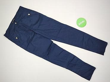 pull on trousers h: Denim Collection, Spodnie materiałowe damskie, rozmiar S — 2