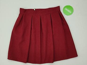 spódnice bordowa plisowane: Spódnica damska, rozmiar XL — 2