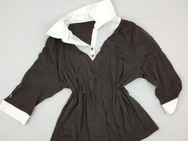 bluzki koszulowe czarne: Bluzka damska, rozmiar 4XL — 1