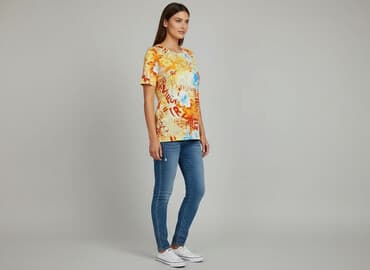 t shirty gucci damskie: Giorgio, T-shirt damski, rozmiar L — 1