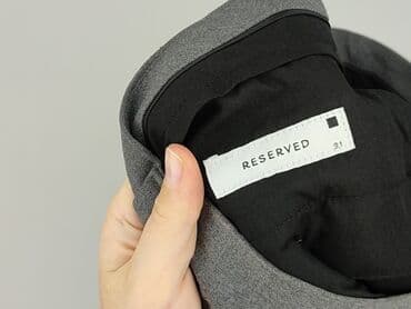 reserved spodnie z eko skóry: Reserved, Suit pants for men, size M — 4