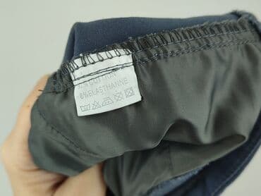 legginsy damskie plus size: Freesia, Material trousers for women, size L (EU 40) — 5