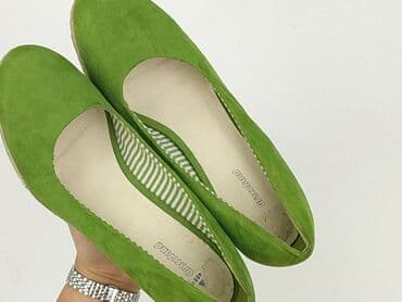 sukienka i sandały na koturnie: Półbuty damskie, rozmiar 40 — 7