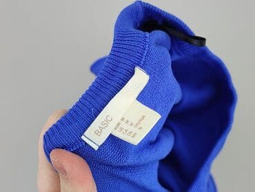 blue motion sweter: H&M Basic, Sweter damski, rozmiar M — 5
