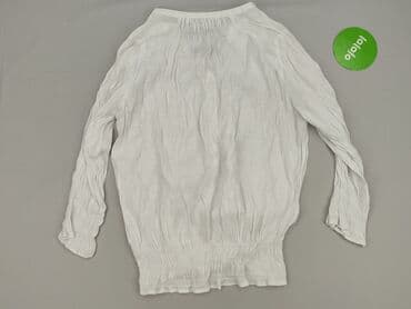 biała bluzka z krótkim rękawem zara: Zara, Bluzka damska, rozmiar S — 3